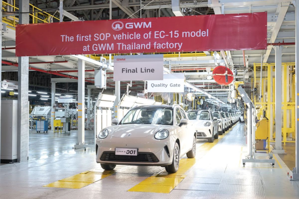 GWM เร่งเครื่องผลิตรถ ORA 5 อีวี-ไฮบริด เริ่มส่งมอบ พ.ค.นี้