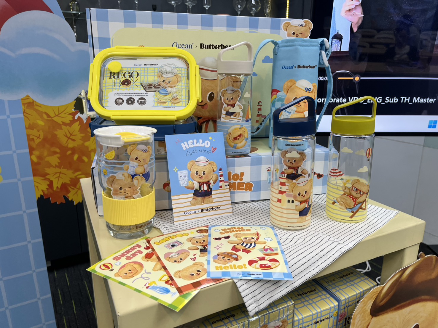 โอเชียนกลาสเร่งรุก B2C ดึง Butterbear ปลุกแบรนด์ สู่สินค้าไลฟ์สไตล์