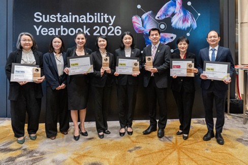 เครือซีพีติด Top 5% Sustainability Yearbook 2026 จาก S&P กลุ่ม Industrial Conglomerates