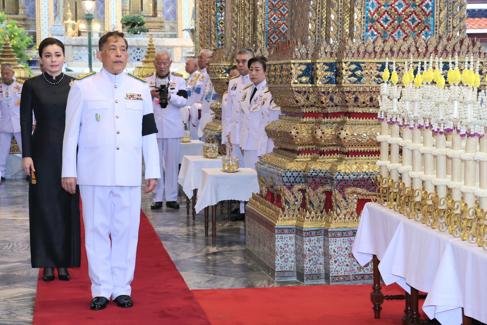 ในหลวง พระราชินี เสด็จฯ ในพระราชพิธีวิสาขบูชา ประจำปี 2569
