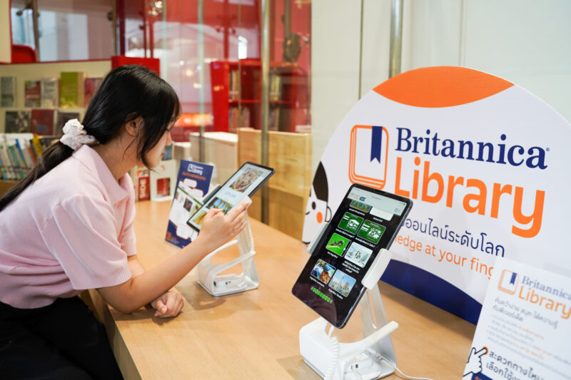 TK Park ผนึก Britannica เปิดตัวคลังความรู้ “Britannica Library”