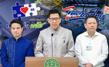 ไทยช่วยไทย คนละครึ่งพลัส แจก 4,000 บาท
