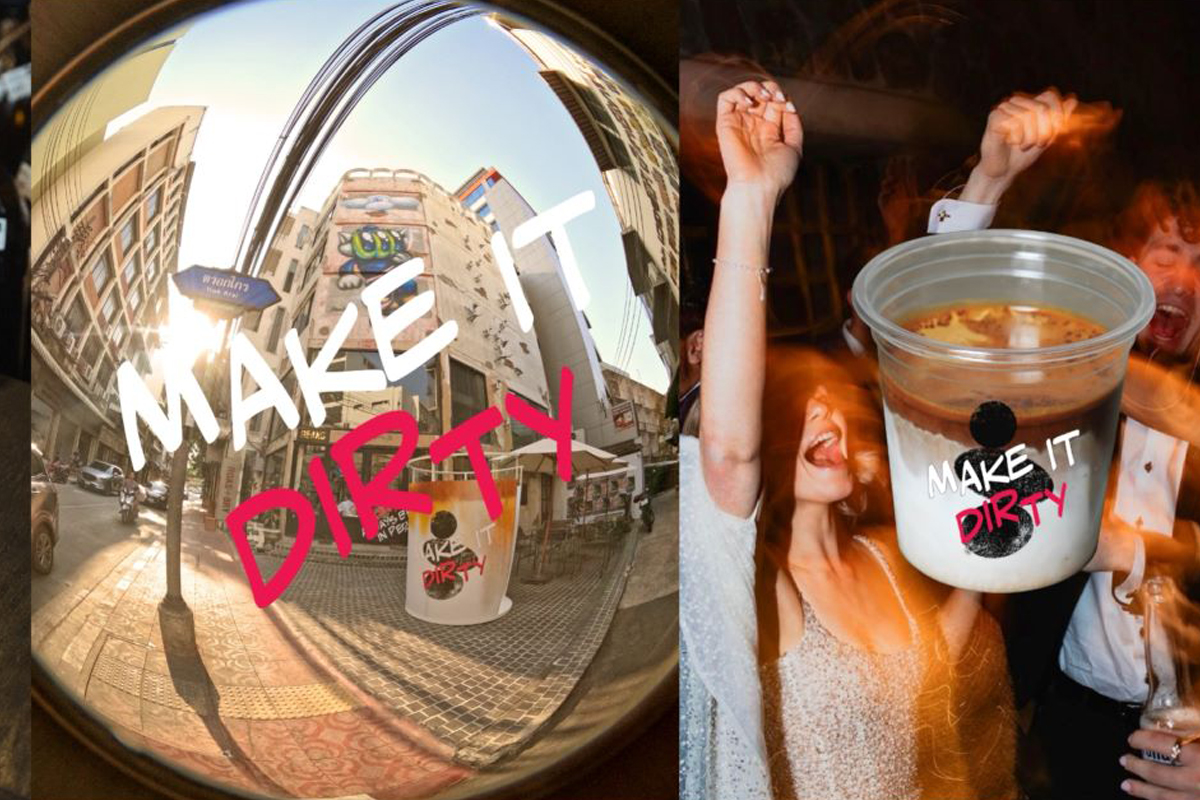 BEANS จัดแคมเปญ“Make it Dirty”ดัน“Dirty Coffee”สู่ไลฟ์สไตล์คนเมือง