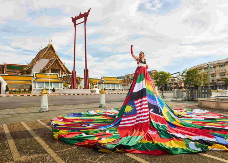 Bangkok Pride ผนึกกำลัง บันทึกภาพประวัติศาสตร์ “Amsterdam Rainbow Dress”
