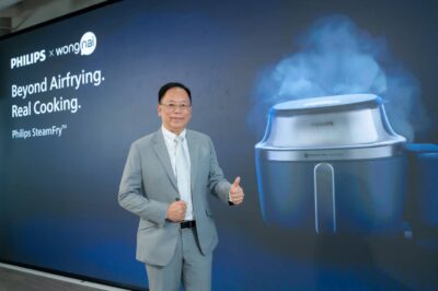 Philips พลิกเกมหม้อทอดไร้น้ำมัน ส่งเทคโนโลยี ‘ไอน้ำ’ ล็อกความฉ่ำอาหารไทย ปั๊มยอดโต 15%