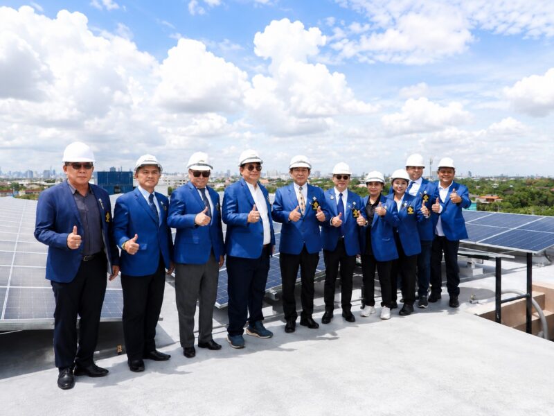 TCTD ลงพื้นที่ตรวจความพร้อมโครงการติดตั้งโซลาร์รูฟท็อป