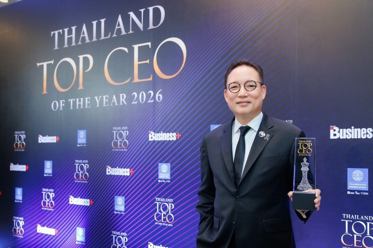 ‘ผยง ศรีวณิช’ คว้ารางวัล ‘THAILAND TOP CEO OF THE YEAR 2026’ ปีที่ 4