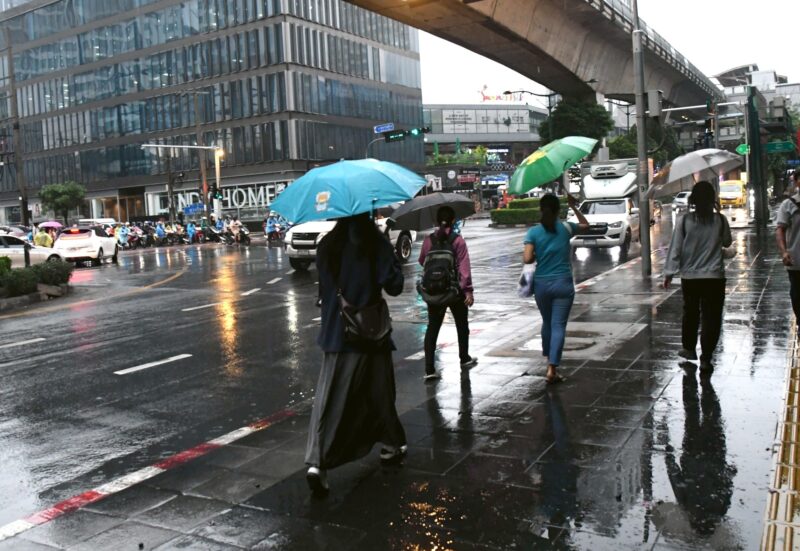 พยากรณ์อากาศวันนี้ มรสุมอ่อนกำลังลง ฝนลด กทม.มีฝนแค่ 20% ของพื้นที่