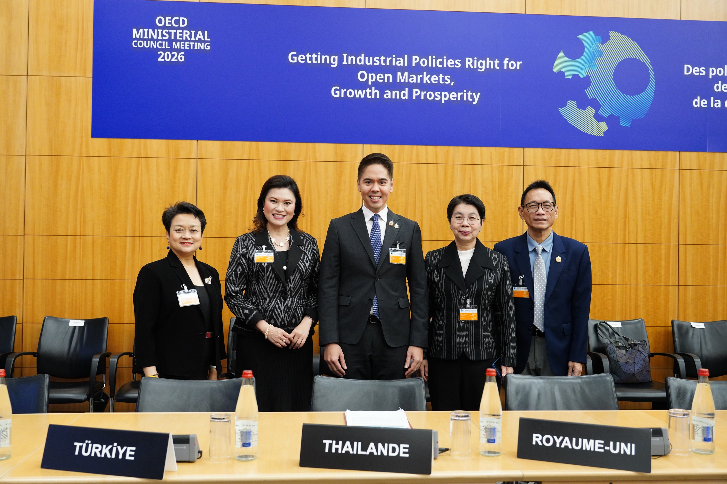 ไทยชูเวที OECD 2026 ดันนโยบายอุตสาหกรรม-แข่งขันเป็นธรรม