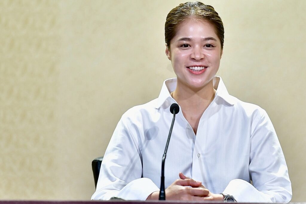 น.ส.พลอยทะเล ลักษมีแสงจันทร์ รองโฆษกประจำสำนักนายกรัฐมนตรี