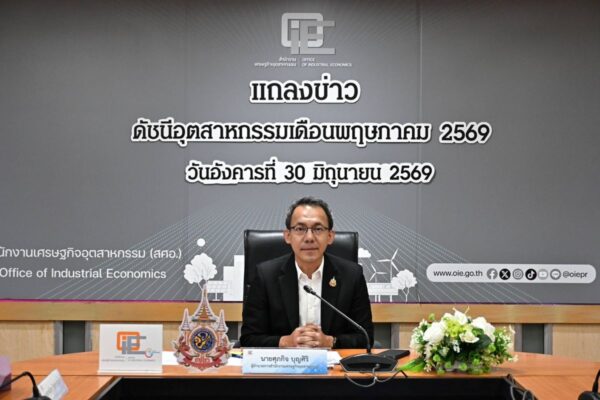 ส่งออกอุตฯ โต 23 เดือนติด พยุง MPI พ.ค.ติดลบ 0.8% สศอ.ชี้ ‘ไทยช่วยไทยพลัส’ ลดแรงกระแทก