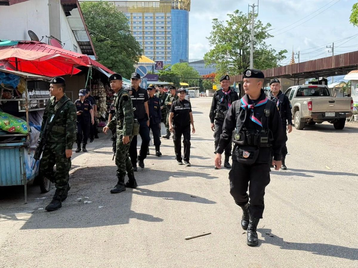 กวาดล้างตลาดโรงเกลือ รวบชาวกัมพูชาลอบเข้าเมืองผิดกฎหมาย 3 ราย