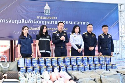 จับสินค้าสวมสิทธิมูลค่า 1.38 พันล้าน พร้อมขยายบัญชีเฝ้าระวังส่งออกสหรัฐ
