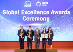 DPU สถาบันแรกคว้า 3 รางวัลระดับโลกจาก IEAC  – ปั้นบุคลากรตอบโจทย์ตลาดงาน