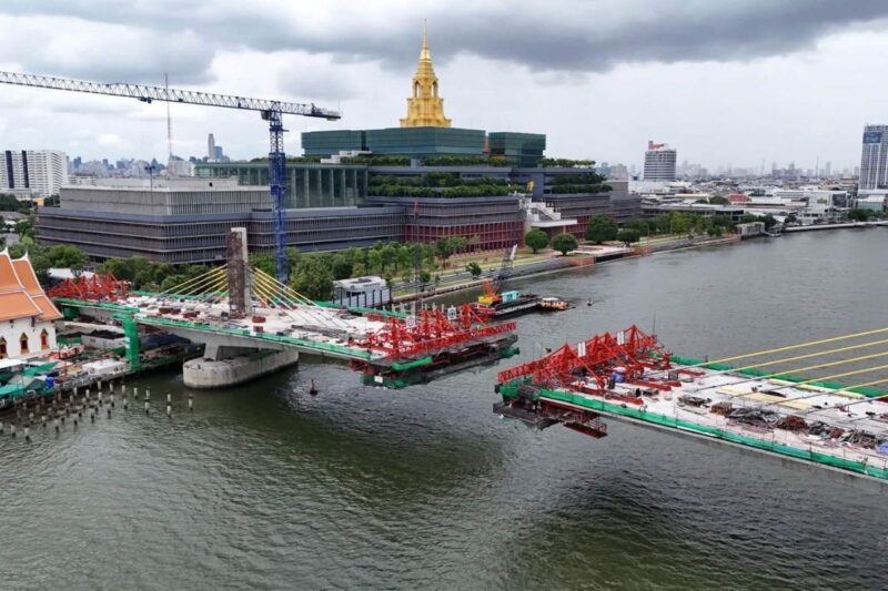 นับถอยหลัง ‘สะพานเกียกกาย’ เปิดใช้ปลายปี 2570 เชื่อมการเดินทางสองฝั่งแม่น้ำเจ้าพระยา