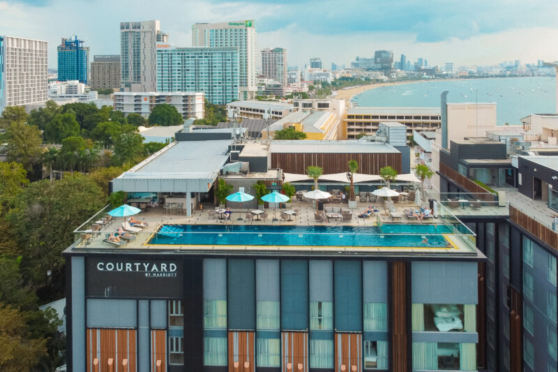 พักสบายสไตล์ Marriott ที่ Courtyard North Pattaya by Marriott