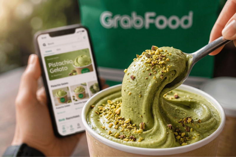 ‘อัลตร้าสมูท’ สร้างเรื่องมาก Grab บอกทำยอดเสิร์ช ‘เจลาโต้’ โต 6 เท่า-ออร์เดอร์ไอศกรีมพุ่ง 70%