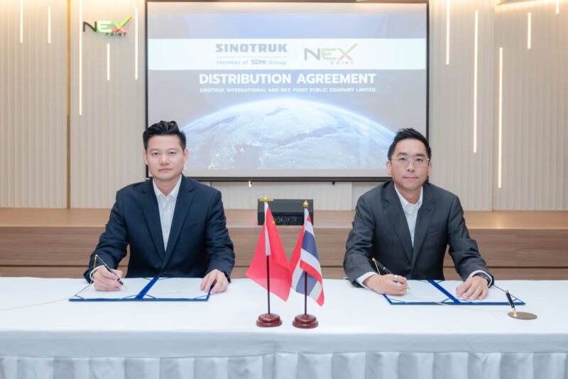 NEX บุกตลาดรถบรรทุก EVเต็มสูบหลัง คว้าสิทธิ์ขาย SINOTRUK อีกแบรนด์
