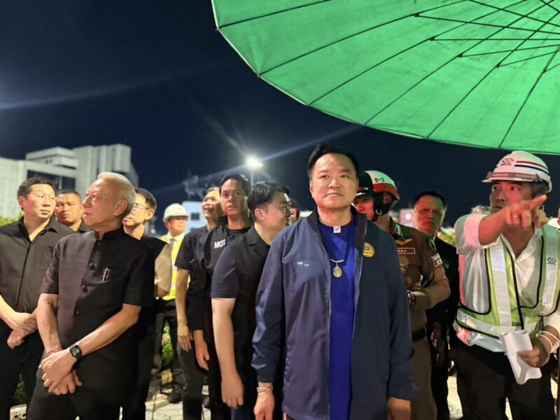 นายกฯ ยันน้ำรั่วอุโมงค์ MRT ไม่กระทบโครงสร้าง สั่งตรวจจุดอื่นด้วย