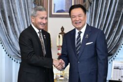 อนุทิน ถก ‘รมว.กต.สิงคโปร์’ หนุนโครงข่ายไฟฟ้าภูมิภาค-ลงทุนอาเซียน