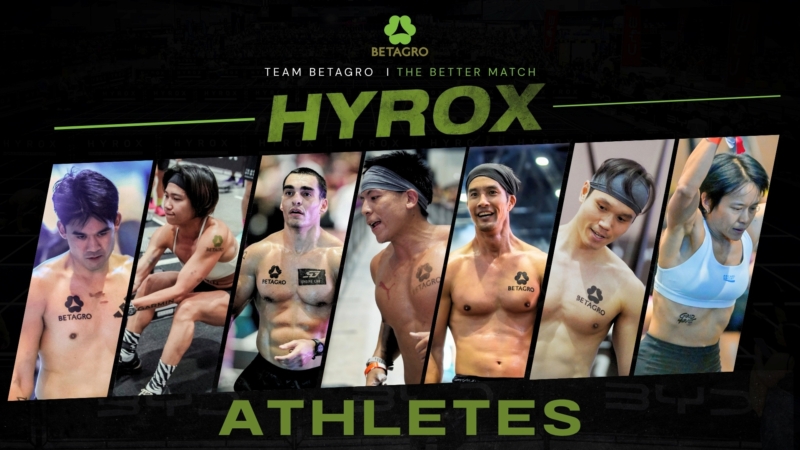 เบทาโกร เดินหน้าสนับสนุน HYROX ตอกย้ำ “Betagro, The Better Match”เติมพลังทุกช็อต เชียร์มันส์ทุกแมตช์