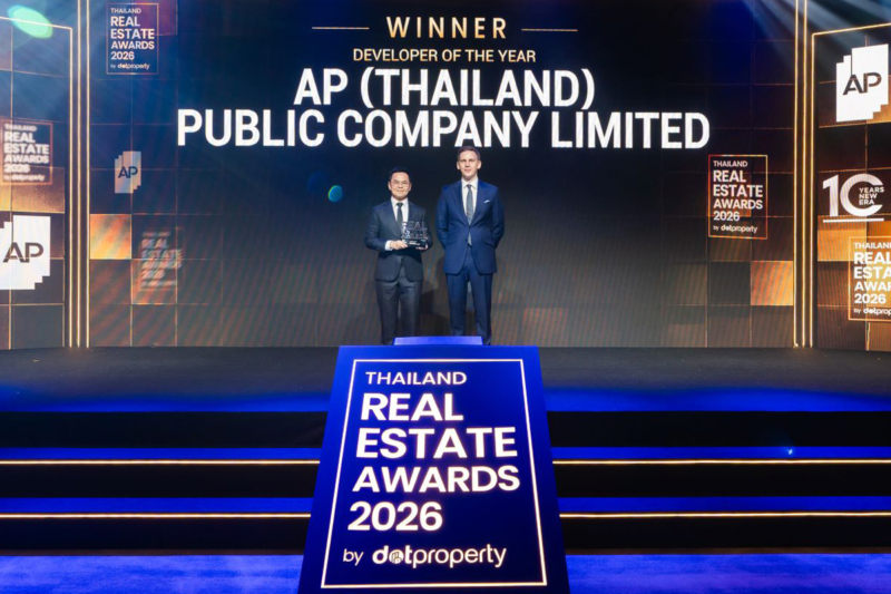 Thailand Real Estate Awards 2026 ฉลอง 10 ปีแห่งความเป็นเลิศ AP Thailand คว้ารางวัลสูงสุด Developer of the Year