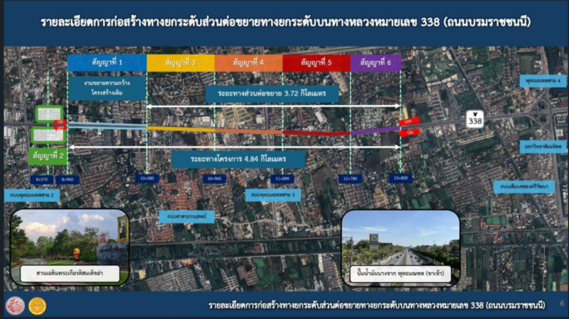 ต.ค.นี้ ปิดจราจร ”ถ.บรมราชชนนี” สร้างทางยกระดับ 5 กม. เชื่อมพุทธมณฑลสาย3-สาย4 เสร็จปี’72