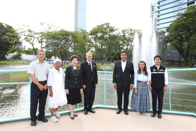 บี.กริม ส่งมอบ “Fountain of Compassion” น้ำพุกลางสวนลุมพินี ปั้นจุดเช็คอินแห่งใหม่