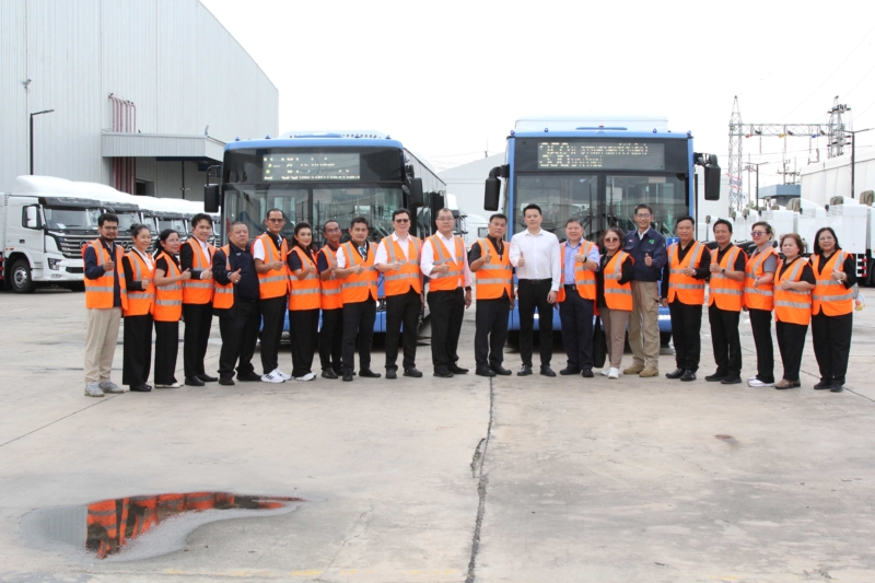 NEX–AAB เปิดบ้านต้อนรับ ขสมก. ตอกย้ำความพร้อมผลิตและประกอบรถโดยสารไฟฟ้า ประเทศไทย