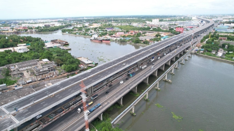เช็กจุดขึ้น–ลง มอเตอร์เวย์ M82 เริ่มเปิดทดลองวิ่งฟรี 28 ส.ค. นี้ พร้อมข้อปฏิบัติต้องรู้