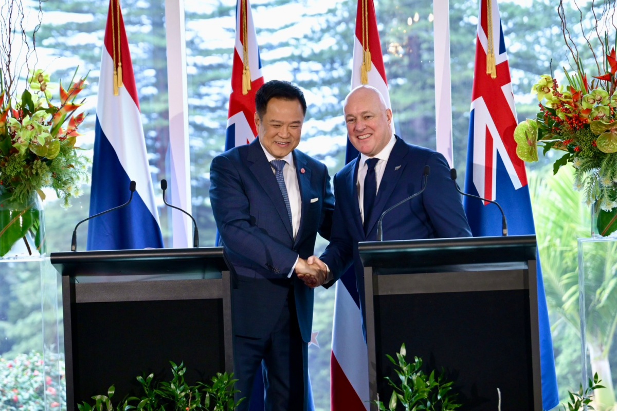 ‘ไทย–นิวซีแลนด์’ ลงนาม 4 ปฏิญญาความร่วมมือ เล็งฟื้นบินตรง กทม.-โอกแลนด์ มี.ค. 70