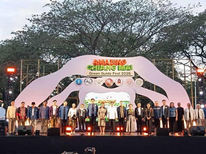 เปิดฉาก Chiang Mai Green Guide Fest ชูเมืองต้นแบบท่องเที่ยวยั่งยืน คาดเงินสะพัด 100 ล้าน