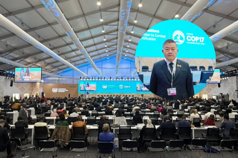 ไทยร่วมเวที UNCCD COP17 ดันฟื้นฟูดิน-รับมือแล้ง ชูเกษตรคาร์บอนต่ำสู่ความมั่นคงอาหาร