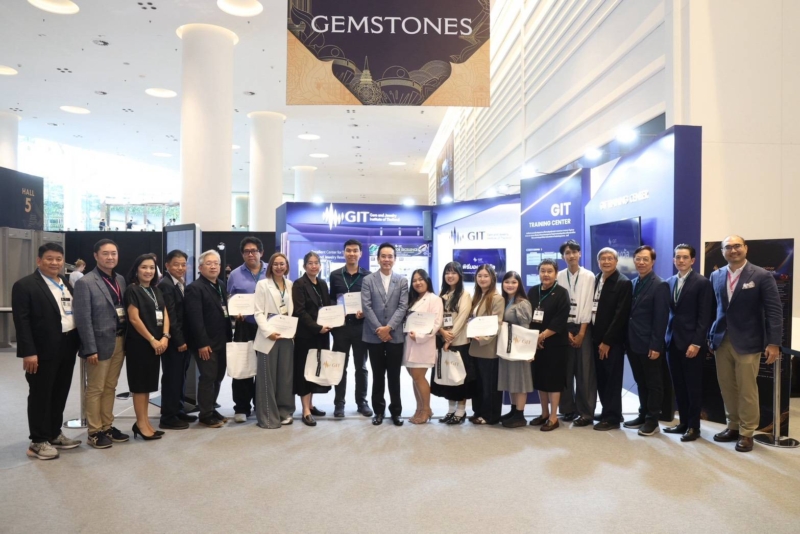 GIT เผยโฉมแชมป์งานวิจัย ในงาน “Bangkok Gems & Jewelry Fair” ครั้งที่ 74 
