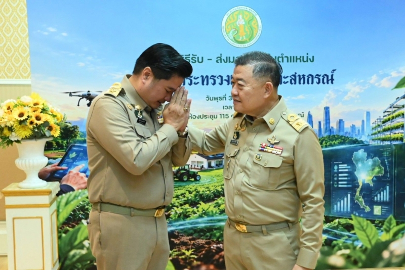 “รพีภัทร์” รับไม้ต่อปลัดเกษตรคนที่ 33 ชู “ตลาดนำการวิจัย” ดันสินค้าเกษตรมูลค่าสูง