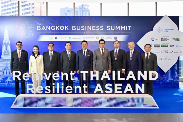 ไทยเบฟ ร่วมขับเคลื่อนเศรษฐกิจไทยสู่อาเซียน–เวทีโลก ใน The Bangkok Business Summit 2026