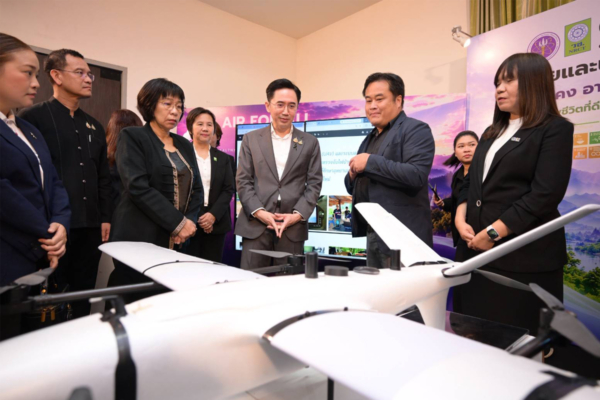 มช.สู้ฝุ่น PM 2.5 ภาคเหนือ เปิดตัวโดรนลุยพิกัดไฟป่า