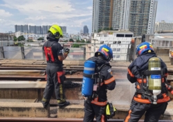 รฟม.เร่งแก้ไขกระแสไฟฟ้าลัดวงจร MRT สายสีน้ำเงิน หยุดบริการบางสถานี ประสานขสมก.จัดรถรับส่งผู้โดยสาร