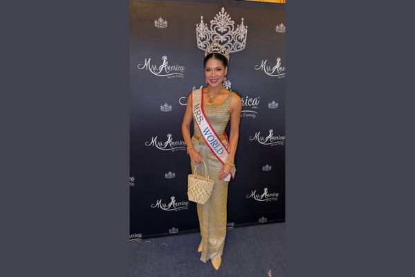 แซมมี่-ชนิตา Mrs. World 2025 พาชุดไทยและสินค้า GI อวดบนเวทีอเมริกา