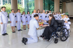 กรมพระศรีสวางควัฒนฯ พระราชทานพระโอวาท นักศึกษาราชวิทยาลัยจุฬาภรณปี’69