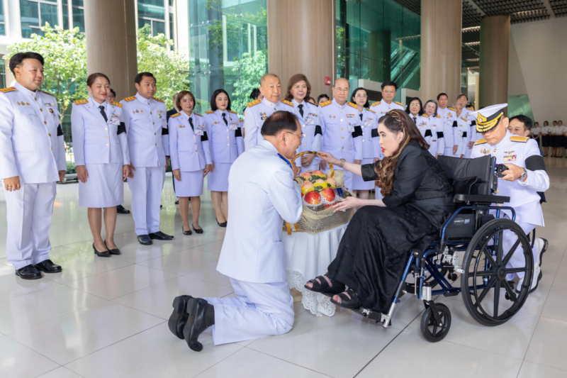 กรมพระศรีสวางควัฒนฯ พระราชทานพระโอวาท นักศึกษาราชวิทยาลัยจุฬาภรณปี’69