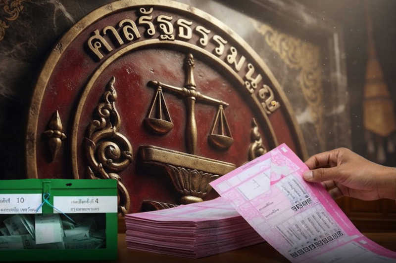 ศาลรัฐธรรมนูญ มีมติคดีบาร์โค้ดบัตรเลือกตั้ง ไม่ขัด รธน.