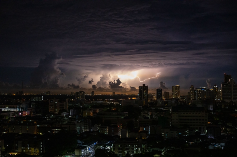 พยากรณ์อากาศ 7 วัน (12 – 18 ก.ย. 69) มีฝนเพิ่มขึ้นและมีฝนตกหนักมากบางแห่ง กทม. 60-80%