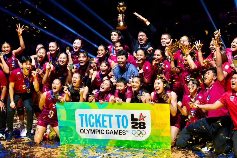 วอลเลย์บอลหญิง 2026 สร้างประวัติศาสตร์ชาติไทย