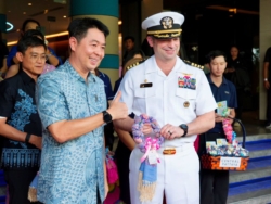 นายกเมืองพัทยาต้อนรับ กำลังพลทหารเรือสหรัฐ พร้อมคุมเข้มความปลอดภัย 24 ชม.
