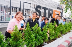 มจธ. นำร่องรัชดา ทดสอบ ‘โปรแกรมจัดสวนลดฝุ่น’ ด้วย AI  
