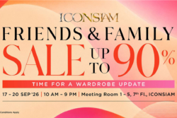 ไอคอนสยาม จัดแฟชั่นเซลล์แห่งปี “ICONSIAM Friends & Family Sale 2026” ลดสูงสุด 90%