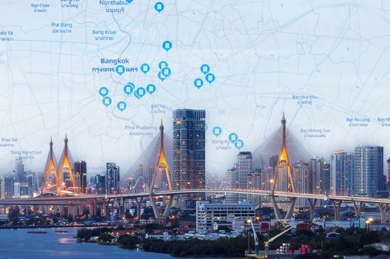 เปิดพิกัด Data Center กลางกรุง 45 แห่ง  