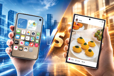 iPhone Duo vs Samsung ศึกชิงผู้นำสมาร์ทโฟน ‘จอพับ’ วัดพลังอีโคซิสเต็ม-เกมการตลาด