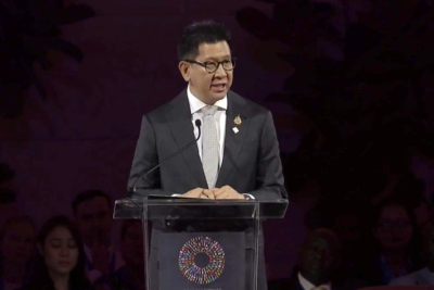 เอกนิติ โชว์วิสัยทัศน์การใช้ AI ของไทย บนเวทีประชุม IMF-World Bank